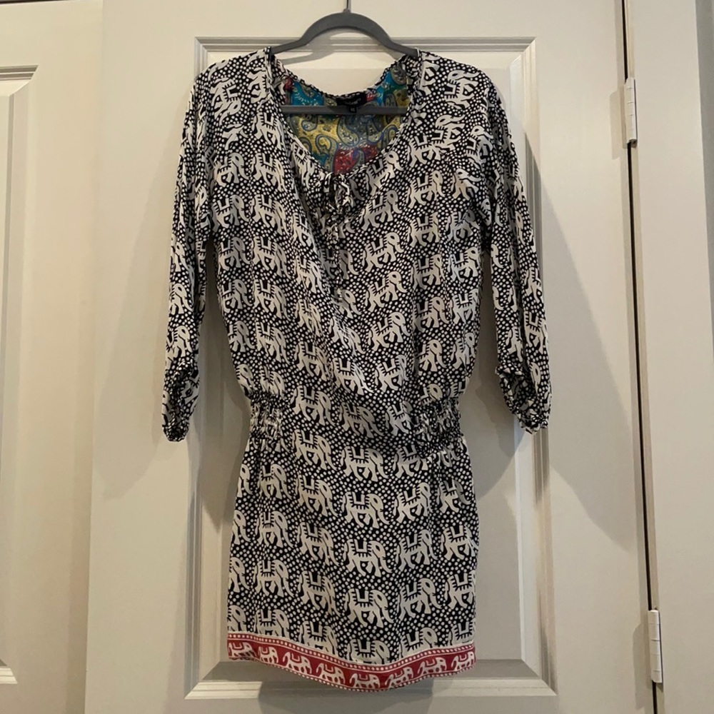 Tolani elephant print dress